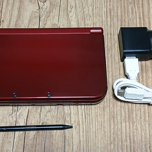 닌텐도 뉴큰다수 뉴 3DS XL 레드 게임기 포켓몬뱅크 판매합니다 이미지