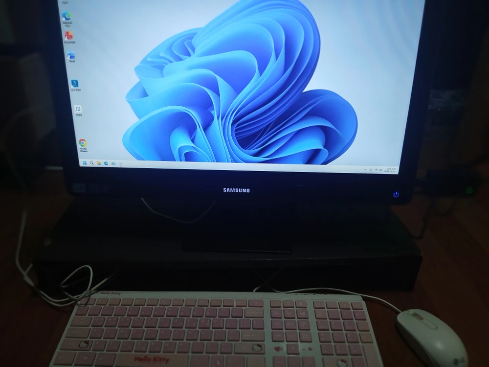 삼성 22인치 WIN11 8G램128G SSD 5 Style 올인원 PC 일체형 컴퓨터 사무용 티비겸 모니터 이미지