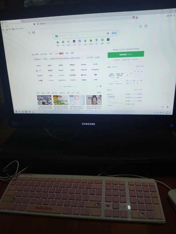 삼성 22인치 WIN11 8G램128G SSD 5 Style 올인원 PC 일체형 컴퓨터 사무용 티비겸 모니터 이미지