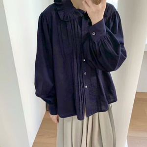 [새상품]마레 MARE 프릴 블라우스 이미지