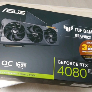 ASUS TUF RTX 4080 SUPER 16GB 이미지