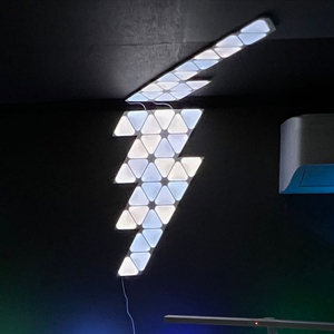 나노리프 쉐이프 shapes 헥사곤 트라이앵글 미니 블랙 shape 미니 트라이앵글 black Nanoleaf 판매 이미지
