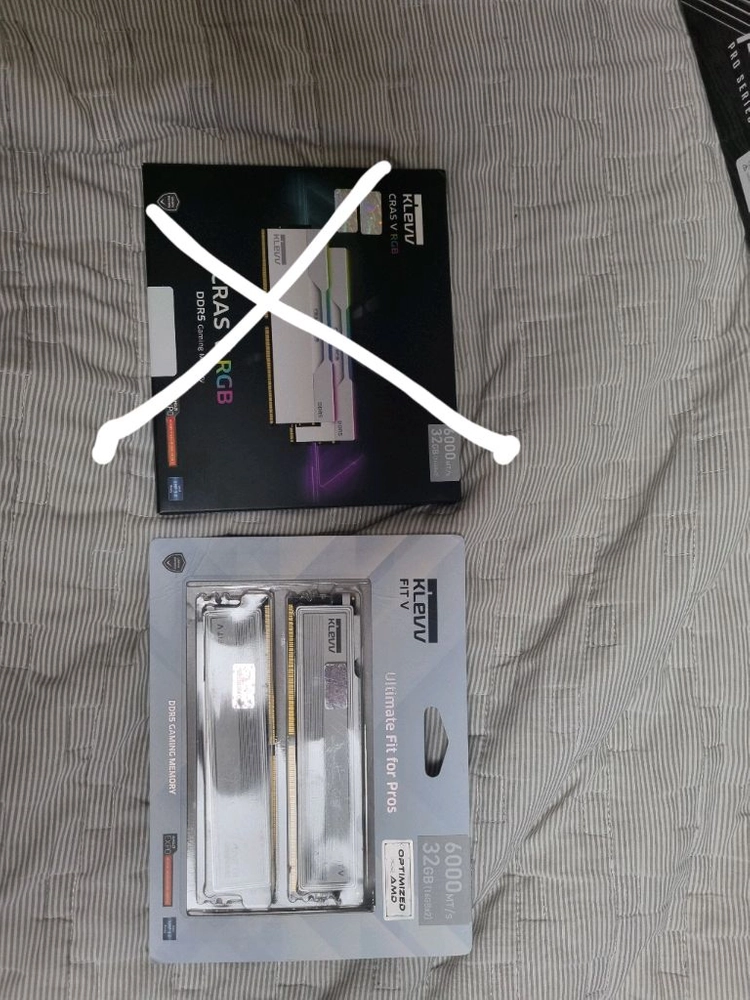 ddr5 메모리팝니다 16*2 32gb 6000cl32 - 안심되는 중고거래