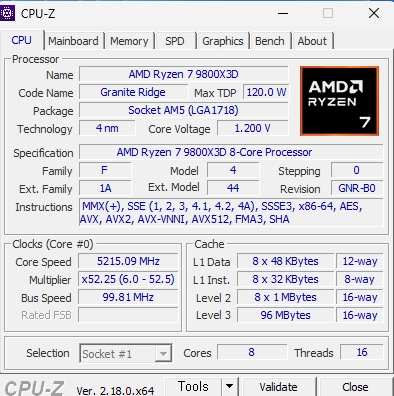 라이젠9800X3D RTX5060TI 조립컴퓨터 이미지