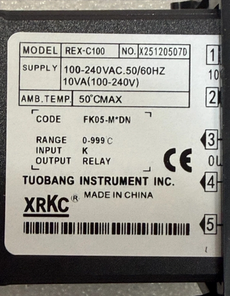 XRKC REX-C100 pid 온도 조절기 2개 가격 이미지