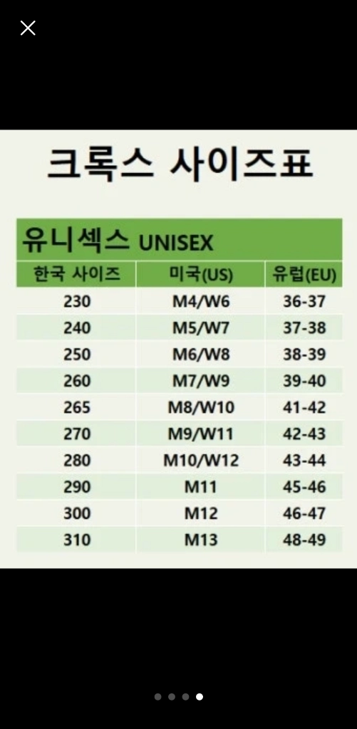 크록스 화이트 이미지