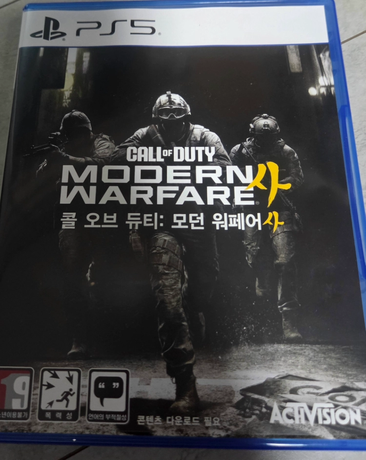 PS5 콜오브듀티 모던워페어4 (택포, 코드 미사용) - 안심되는 중고거래