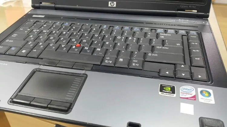 hp compaq8510w 노트북 15만원 팝니다 이미지