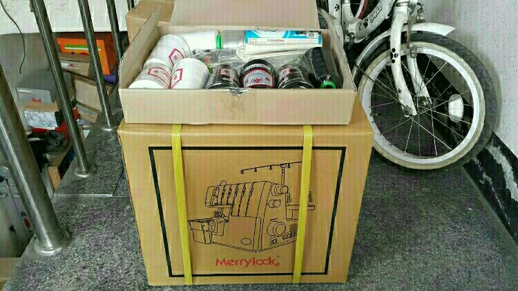 가정용 오버록커버스티치 메리록5550a 이미지