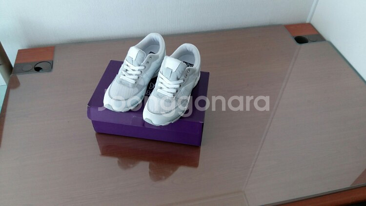 바바라  김나영 신발 245 흰색운동화  키높이--4