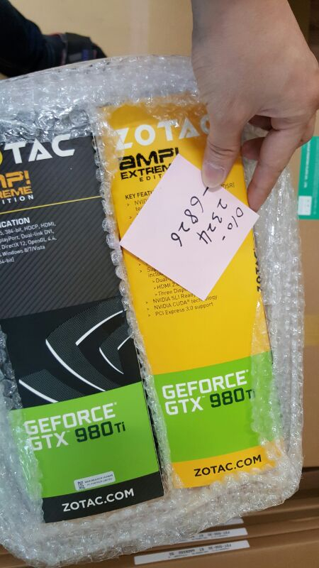 zotac 980ti amp extreme 6g --1