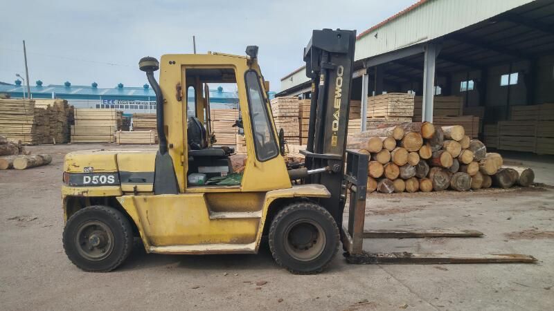 두산디젤5톤 지게차--4