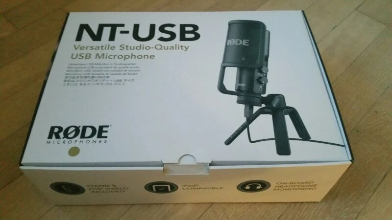 RODE NT-USB 마이크 이미지