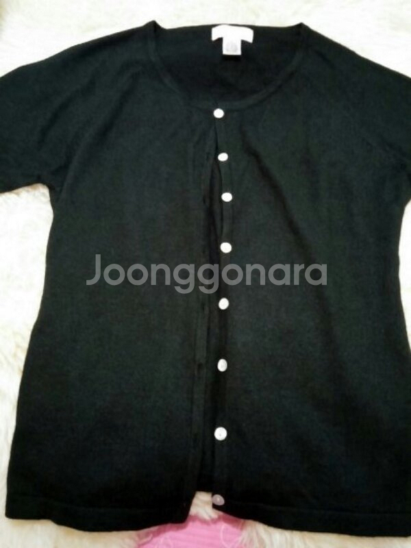 PRIERITIE 블랙 실크+앙고라+케시미어 가디--0