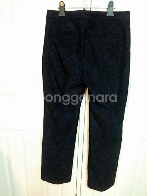 이세이 미야케 하트 다크블루 오리엔탈 바지 66사--4