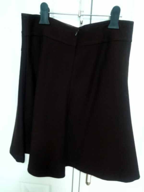 MCM 모직 플레어 스커트 55사이즈--5