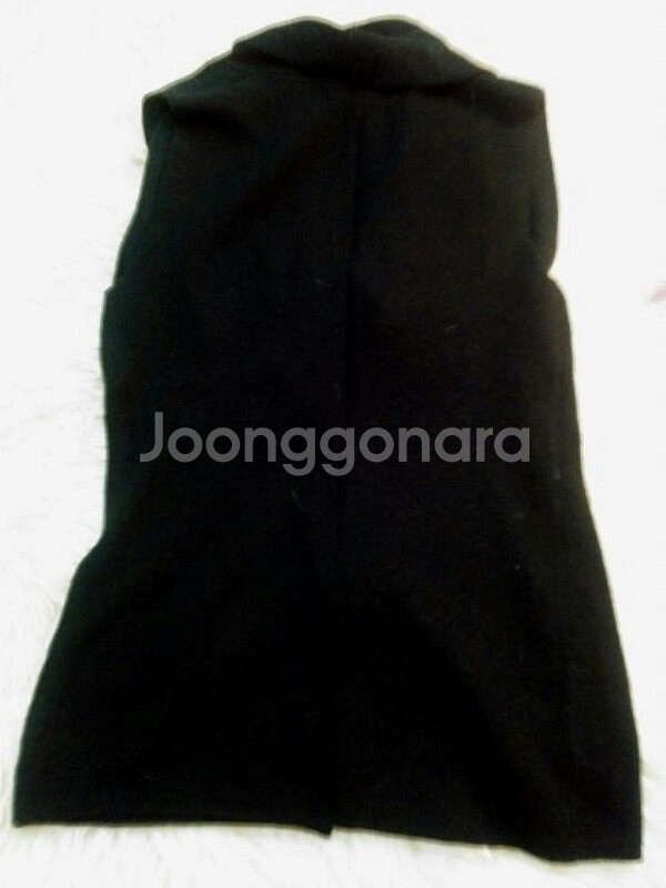 LIST 블랙 모직 니트 베스트 55사이즈--6