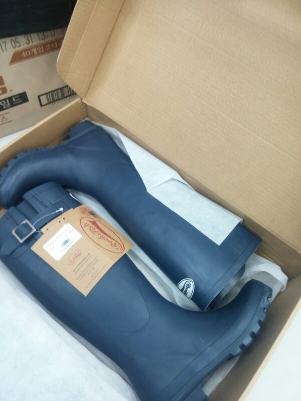 락피쉬 레인부츠 오리지널 매트 웰링톤ㅡ네이비 무광--1