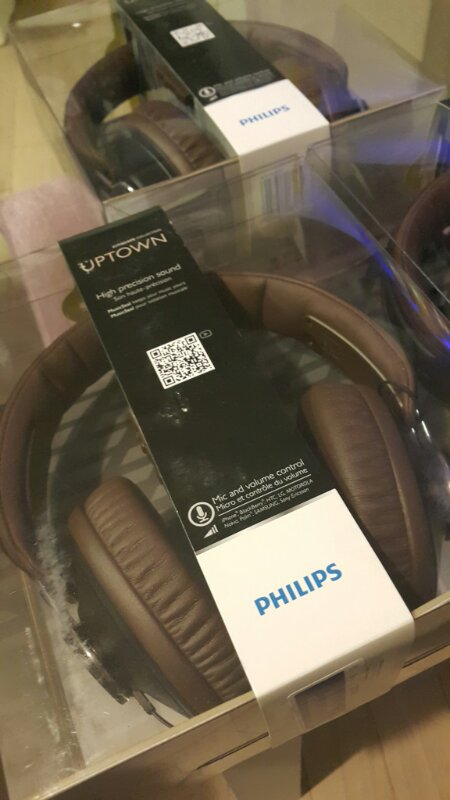 필립스 업타운 헤드폰 SHL5905 미개봉--3