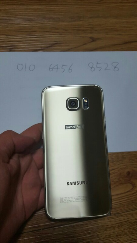 갤럭시s6 64GB 골드 한달미만사용 팝니다.--1
