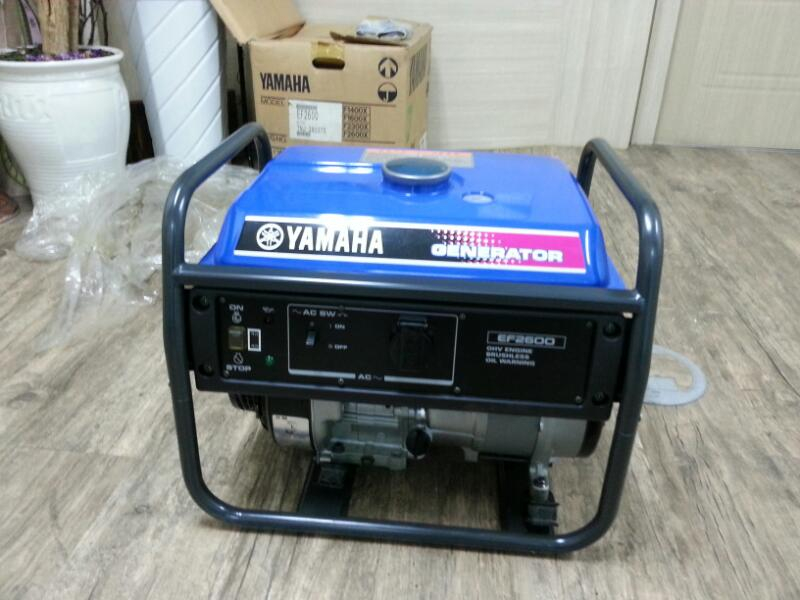 미사용 야마하 발전기--1