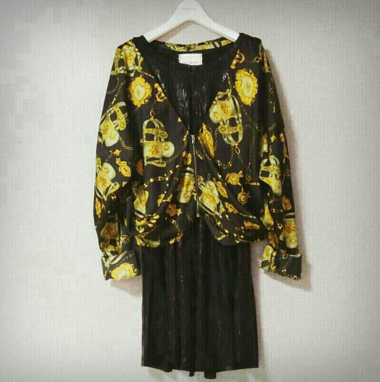 블랙골드가디건(새상품) 이미지