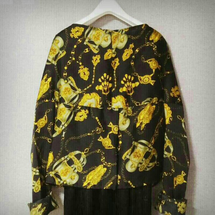 블랙골드가디건(새상품) 이미지