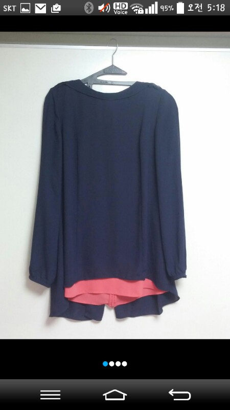 쉬폰블라우스 2벌 이미지