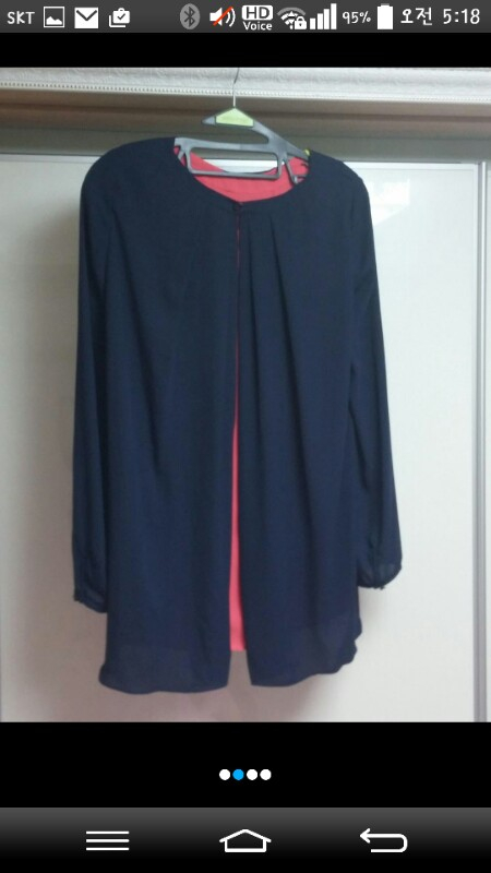 쉬폰블라우스 2벌 이미지