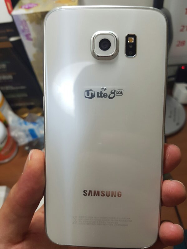 LG U+ 갤럭시S6 화이트 32기가 판매합니다.--5