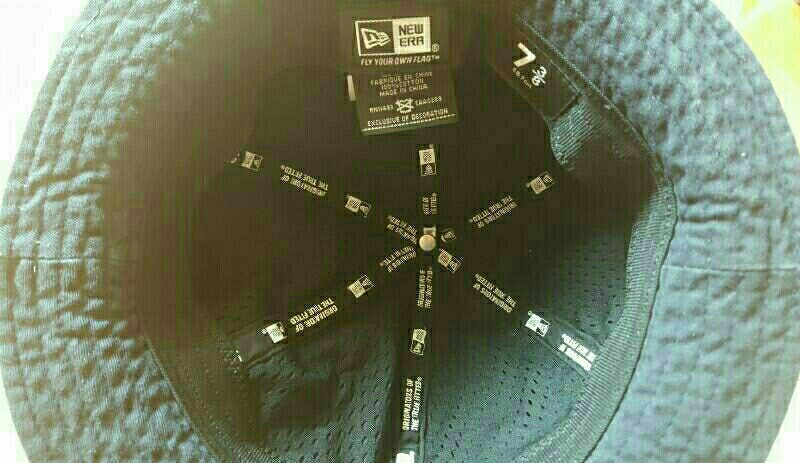 남색 뉴에라 버킷햇(벙거지)--2