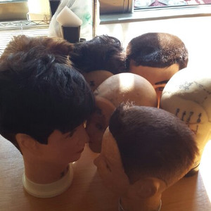 미용연습머리