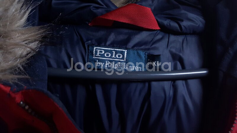 폴로 Ralph Lauren  빨간 패딩 13만원--2
