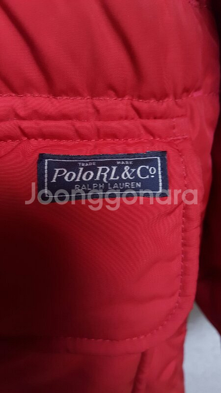 폴로 Ralph Lauren  빨간 패딩 13만원--3