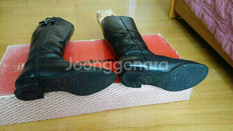 금강제화 가죽 롱부츠입니다^^--1