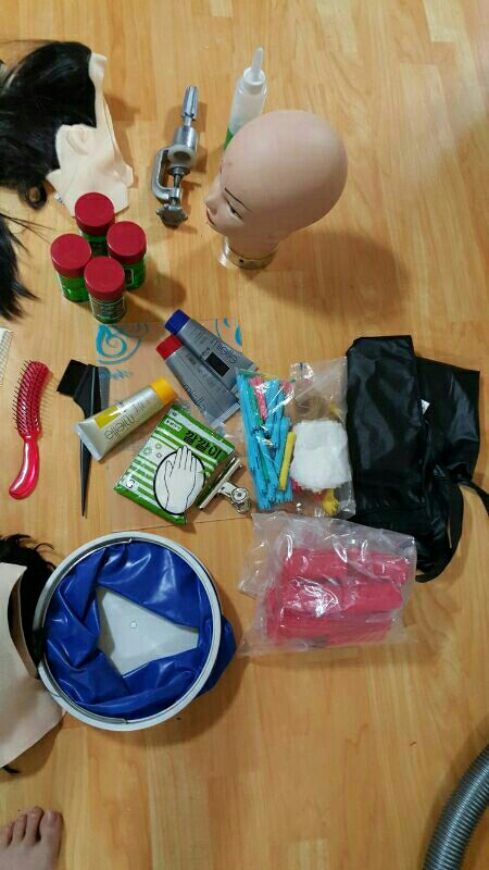 미용사 실기 재료 일괄 판매합니다--3