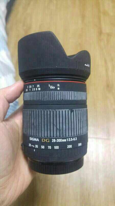 시그마 28-300 렌즈 (캐논용) 이미지
