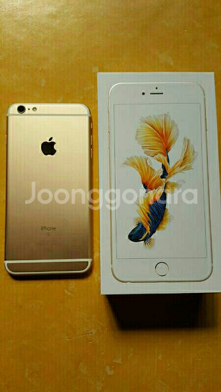 아이폰6S 플러스 64G 골드색상 팝니다--1