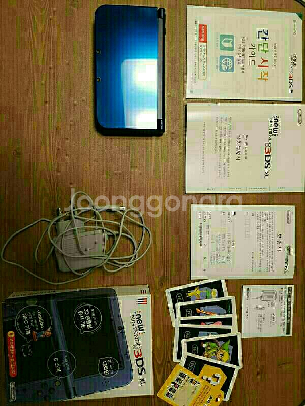 뉴 닌텐도3ds xl + 충전기 팝니다--0