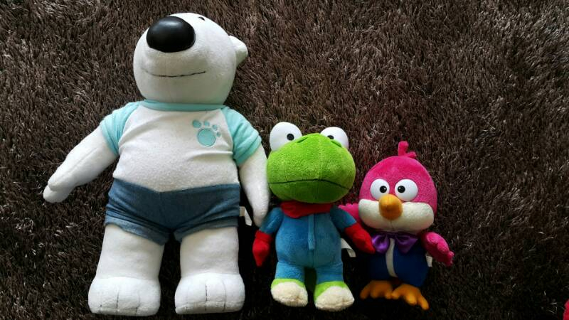 포비 크롱 해리 인형(뽀로로 조연들)--0