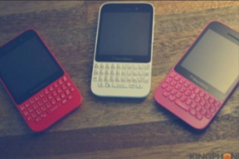 블랙베리 q5 핑크 택포11 상태좋음 <kt.sk--5