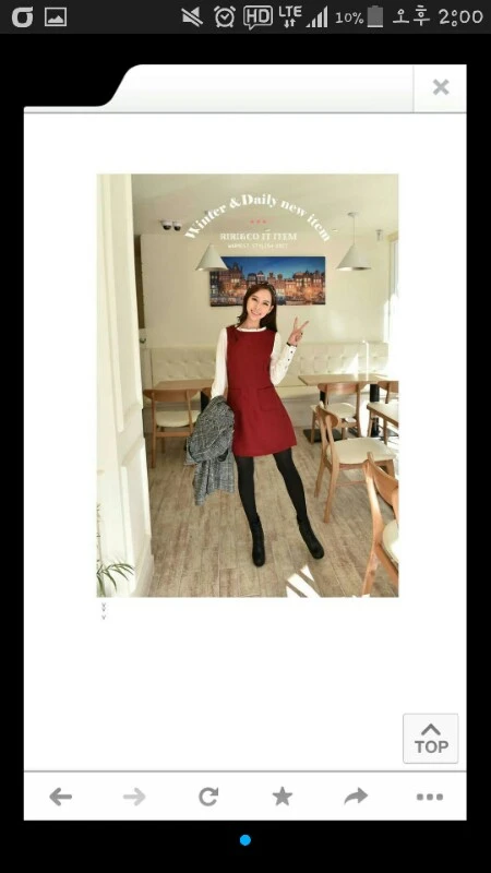 프리사이즈. 예쁜원피스 이미지