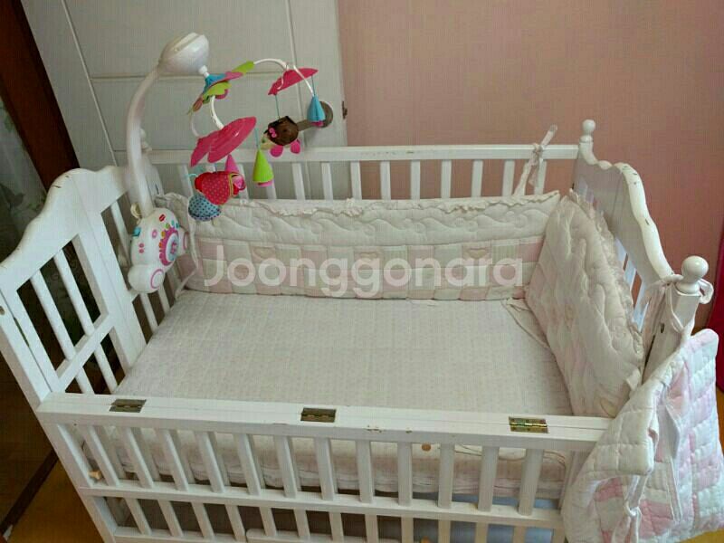 아기침대 범퍼 모빌--0