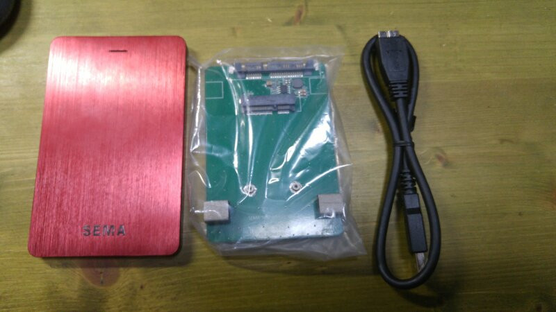 외장하드케이스 Uasp 지원 ssd.hdd.mSA--1