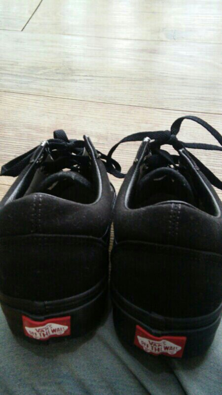 반스 올드스쿨 올블랙 새거 팝니다--1