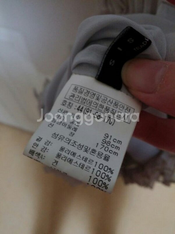 시슬리 실크 쉬퐁 원피스 55사이즈--3