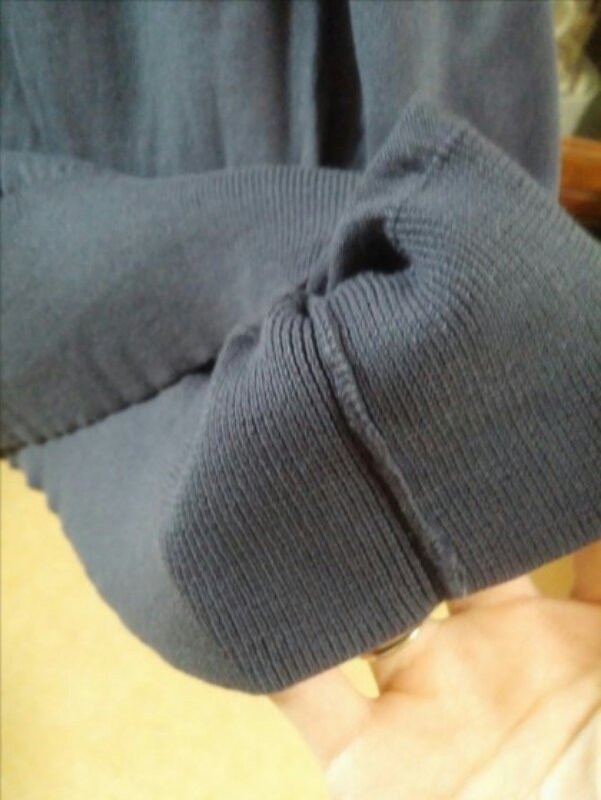 폴스미스 남성니트 XL사이즈 그레이퍼플--2