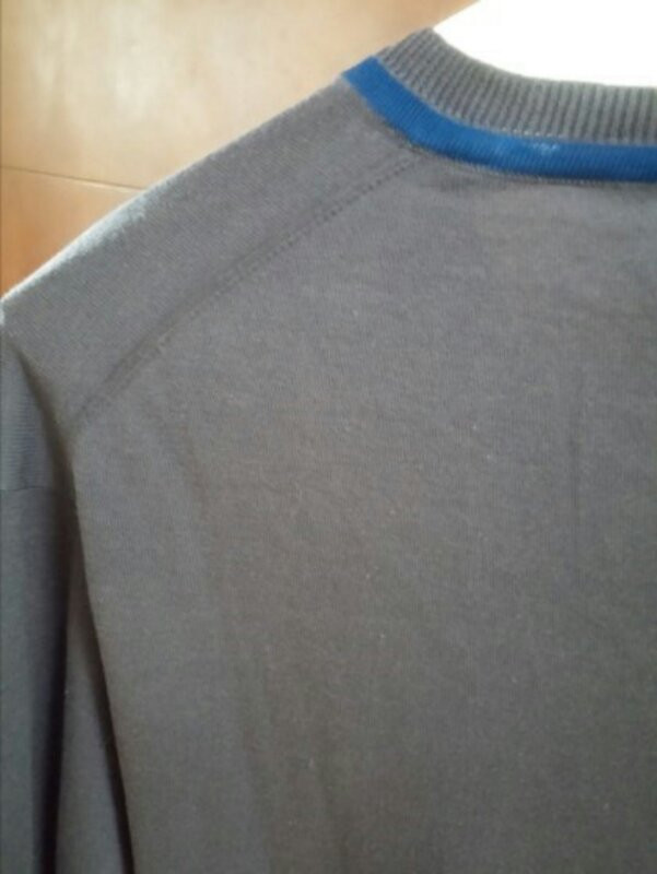 폴스미스 남성니트 XL사이즈 그레이퍼플--3