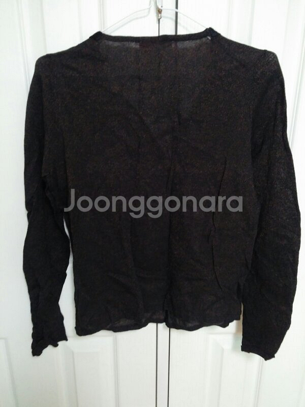 이태리 APRIORI 블랙브론즈 에스닉 니트 프리--5