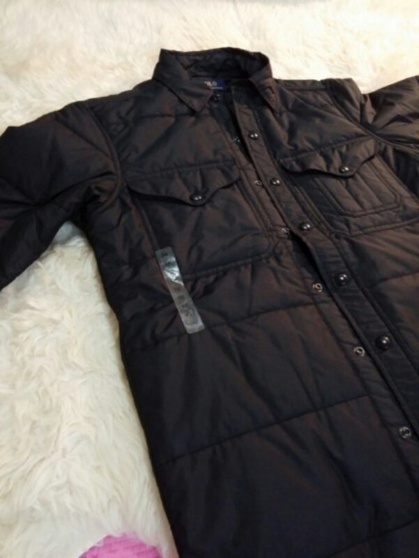 폴로랄프로렌 성인여자 블랙 누빔퀼팅점퍼 55사이즈 이미지